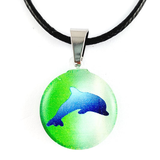 Green Dolphin Pendant