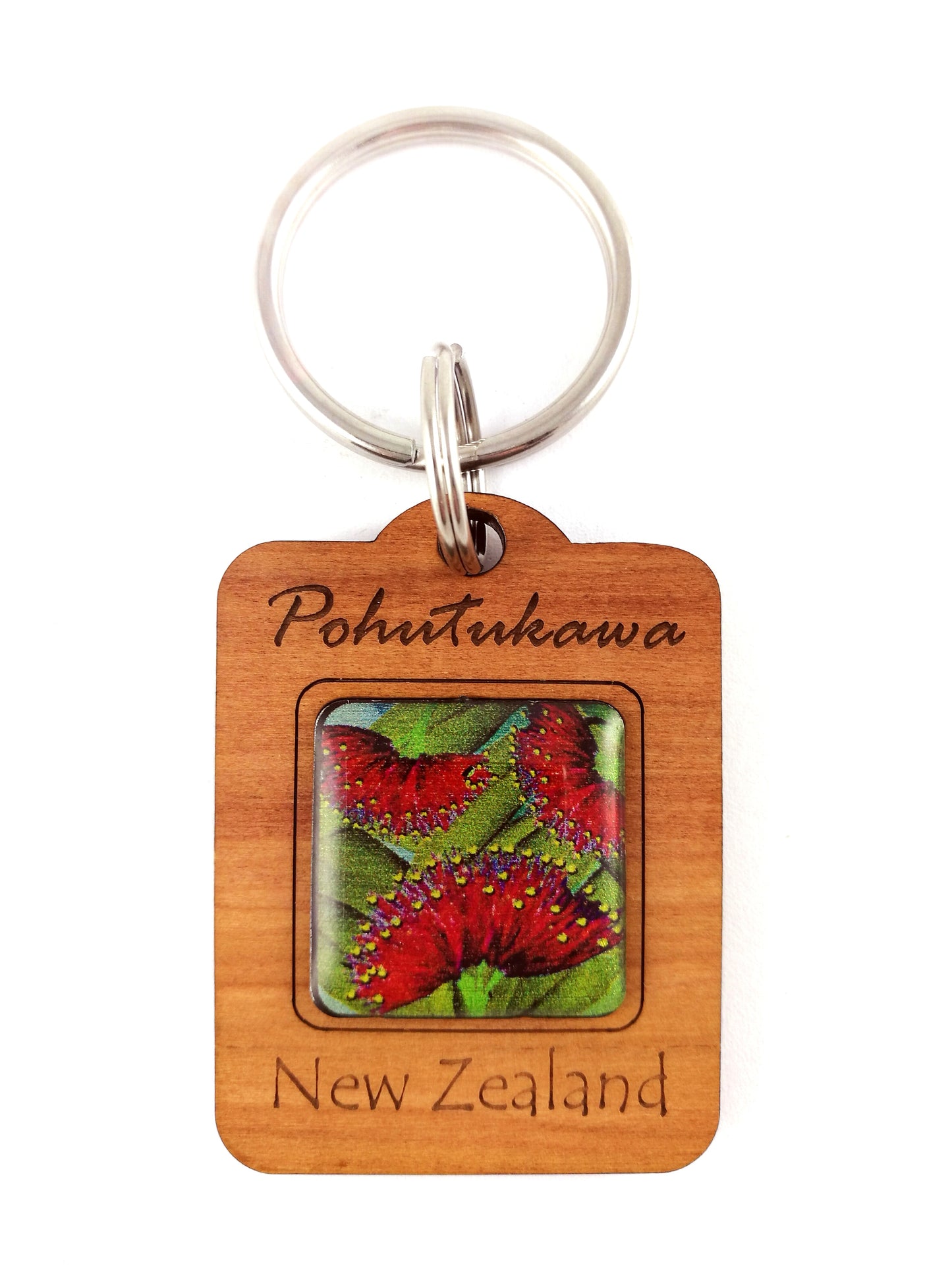 Pohutukawa Flower Keyring