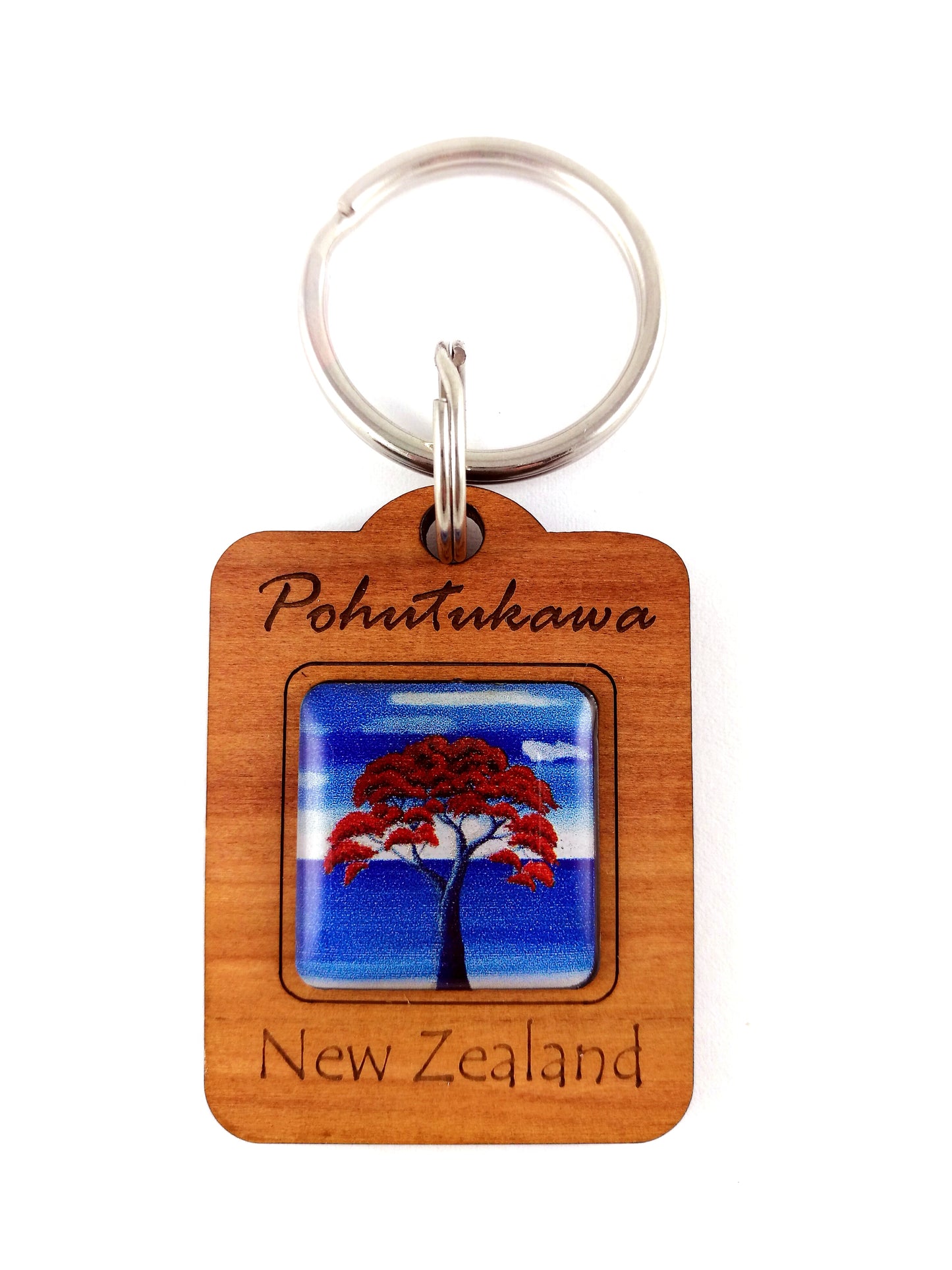 Pohutukawa Tree Keyring