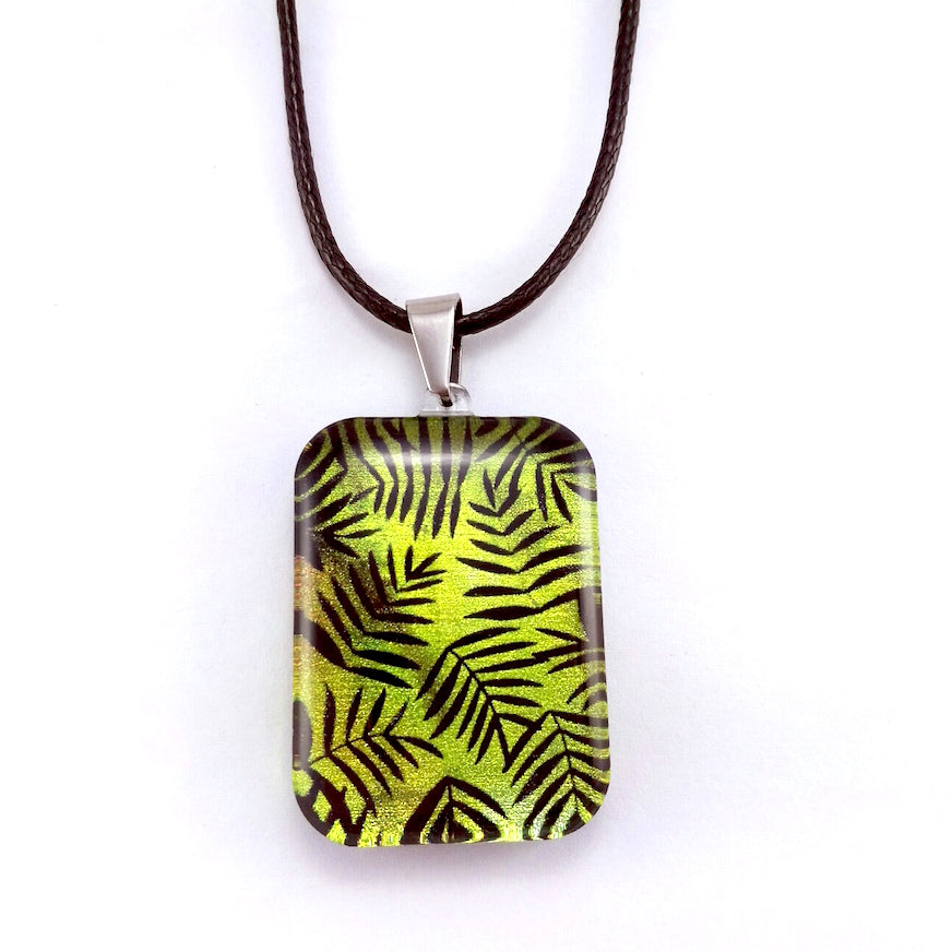 Green Fern Pendant