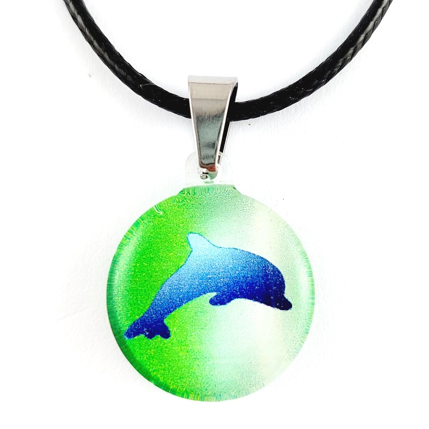 Green Dolphin Pendant