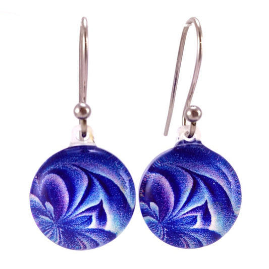 Blue Petals Earrings