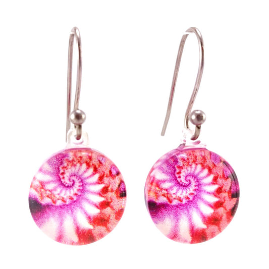 Pink Shell Earrings