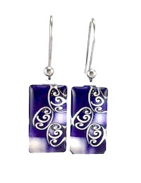 Blue Balance Earrings