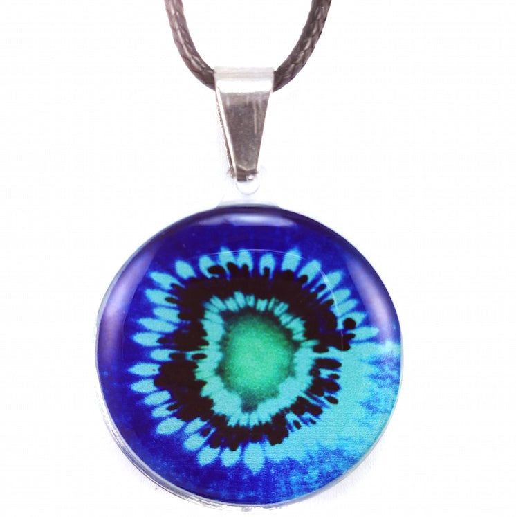 Blue Kiwifruit Pendant