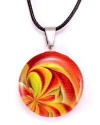 Orange Petals Pendant