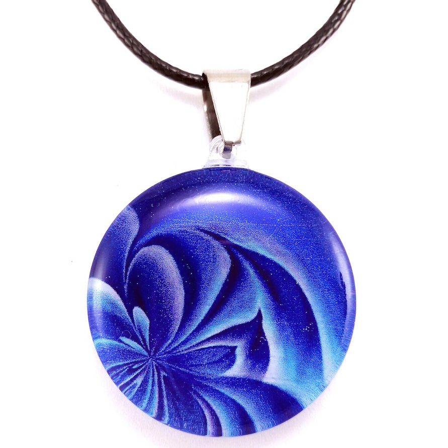 Blue Petals Pendant