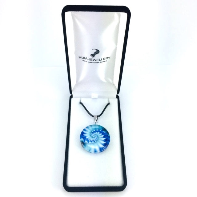 Blue Shell Pendant