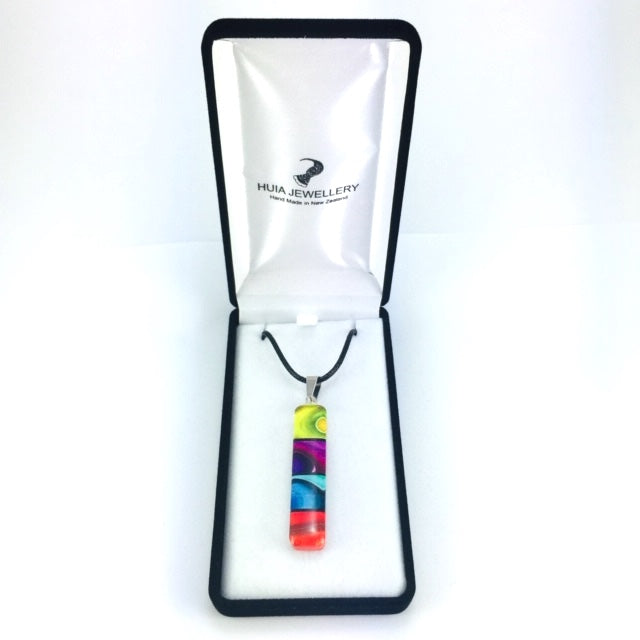 Long Rainbow Pendant