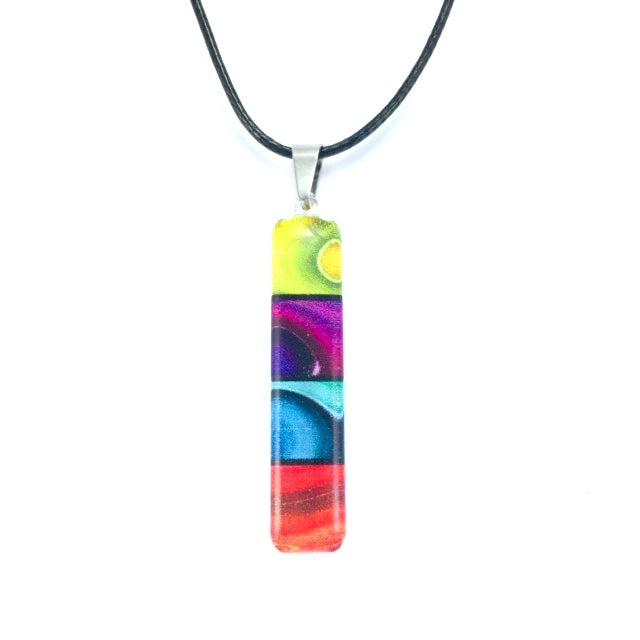 Long Rainbow Pendant