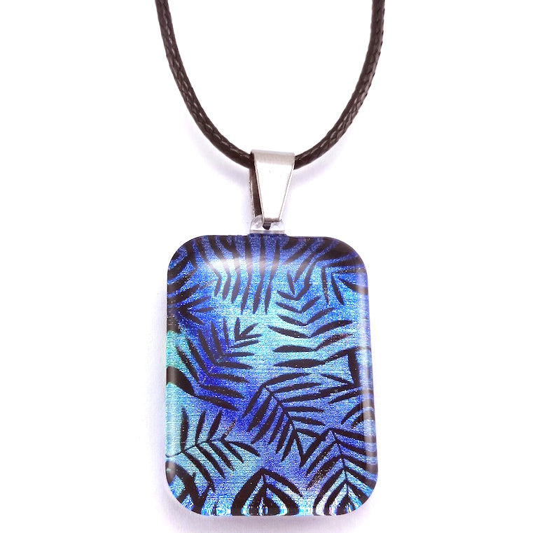 Blue Fern Pendant