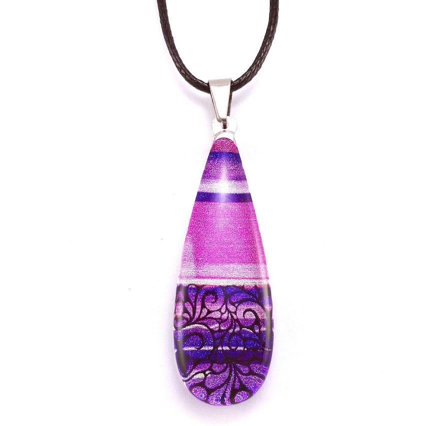 Purple Lace Pendant