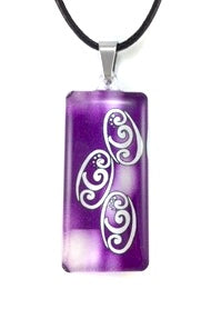 Purple Balance Pendant